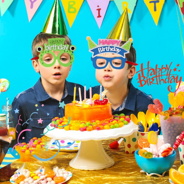 2 PCS Funny Glasses Birthday Party Cartoon Decoration Photo Props, Shape: Brown Bears