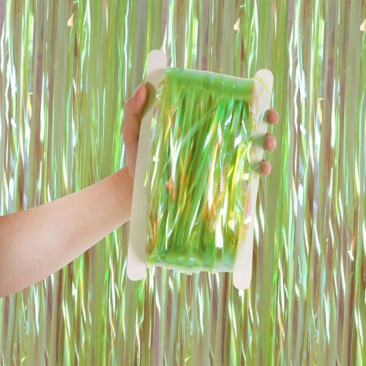 2 PCS Candy Rain Curtain Festive Party Decoration Photo Background, Size: 1x