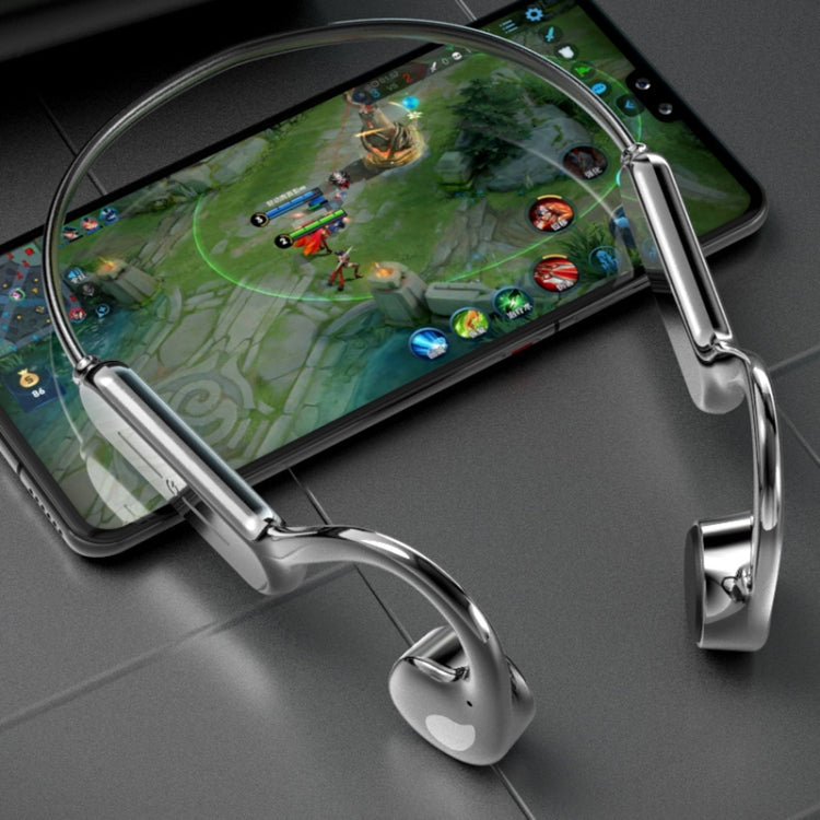 GCRT-G1 Noise Cancelling Bone Conduction Bluetooth Headphones(Black)