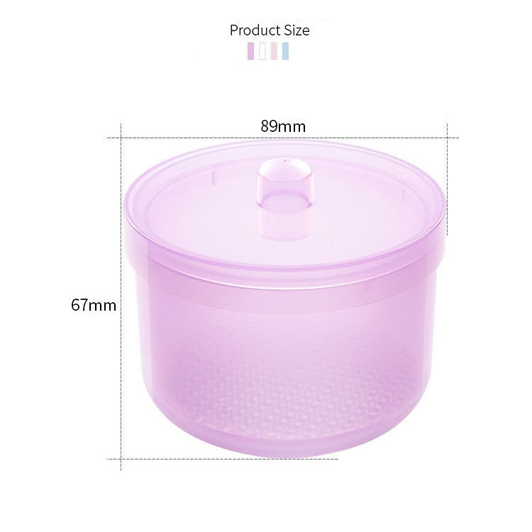 3 PCS Nail Polisher Can Be Soaked And Drained Cleaning Disinfection Box