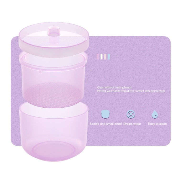 3 PCS Nail Polisher Can Be Soaked And Drained Cleaning Disinfection Box