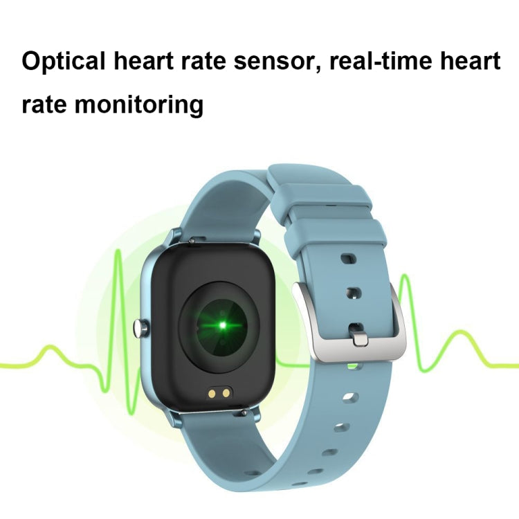 P8 1.4 Inch Heart Rate Blood Pressure Monitoring Smart Watch, Color: Gold