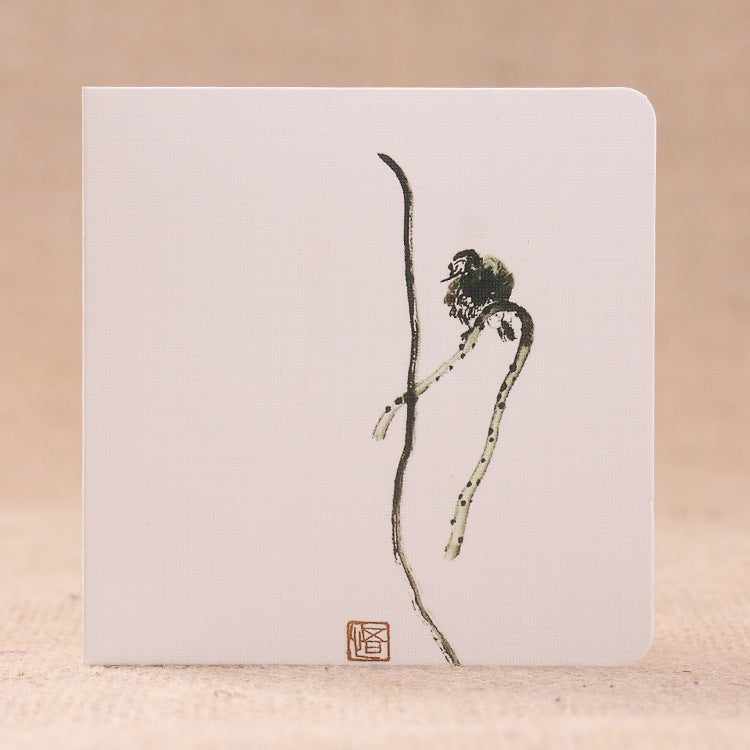 100 PCS Classical Painting Holiday Greeting Card
