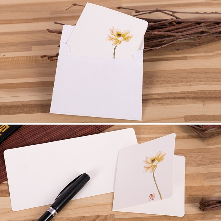 100 PCS Classical Painting Holiday Greeting Card