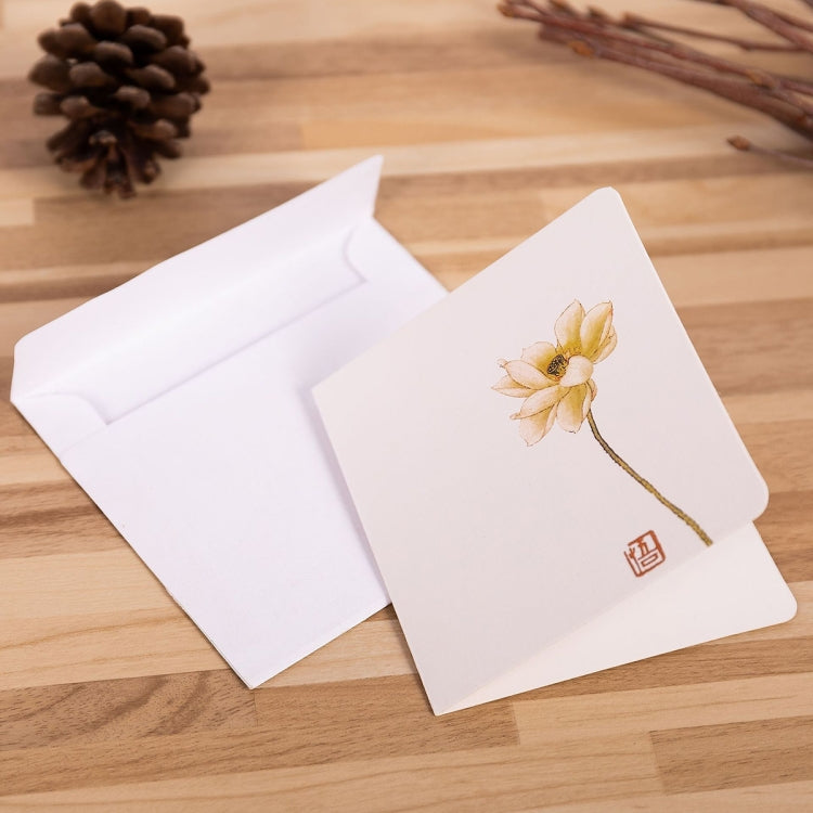 100 PCS Classical Painting Holiday Greeting Card