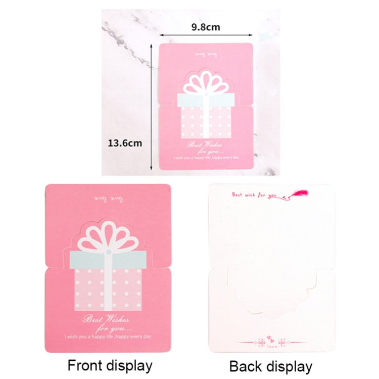 100 PCS Three-dimensional Hollow Greeting Cards