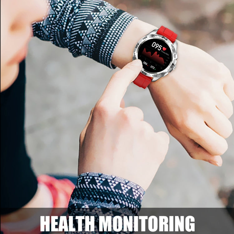 I32 1.32 Inch TFT Sports Waterproof Smart Watch Supports Health Monitoring Custom Dial, Color: Red