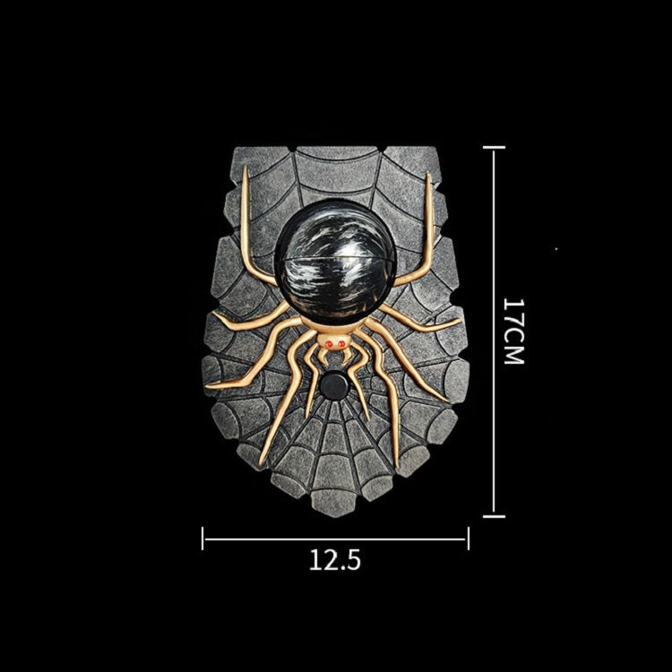 Halloween One-eyed Doorbell Glowing Horror Sound Decoration Pendant Red Eye Spider