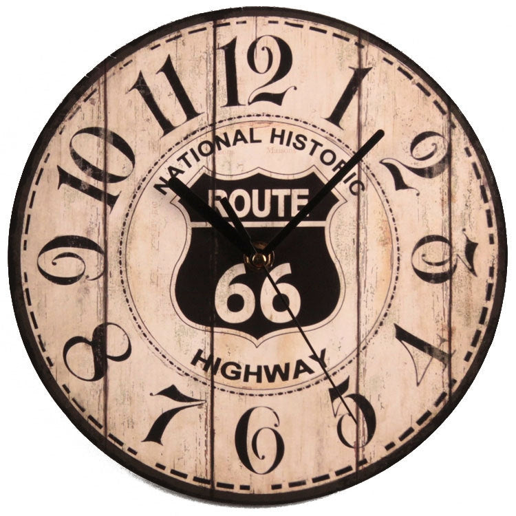 Retro Wood Decoration Hanging Clock