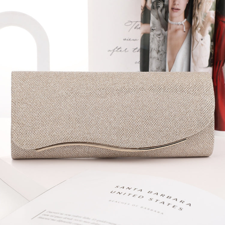 Ladies Dinner Party Bag Bride Bridesmaid Wedding Bag Evening Dress Banquet Bag(Khaki)