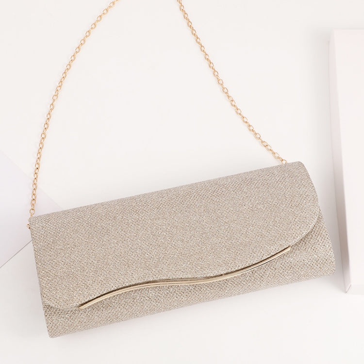 Ladies Dinner Party Bag Bride Bridesmaid Wedding Bag Evening Dress Banquet Bag(Khaki)
