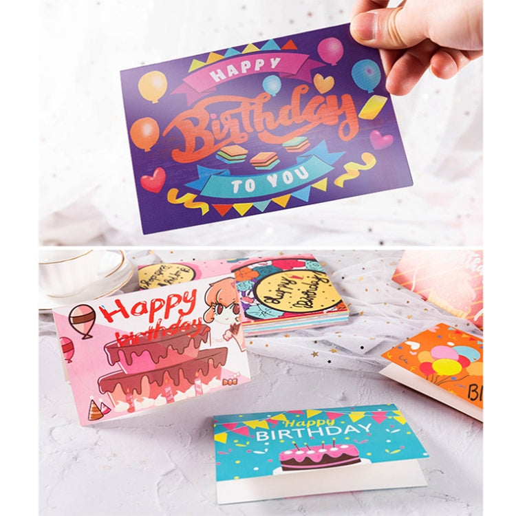 40 PCS Hand Drawn Children Birthday Card