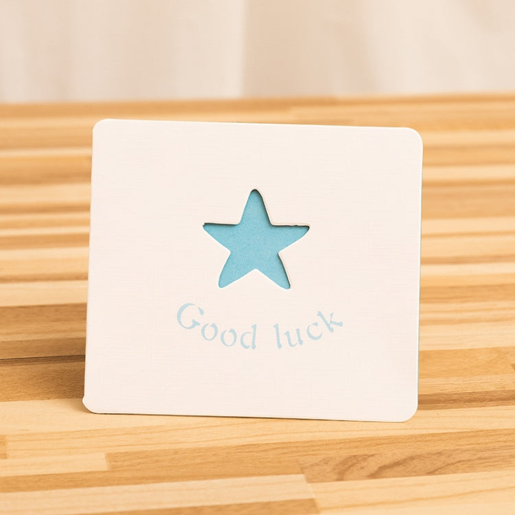 100 PCS Hollow Cartoon Greeting Card