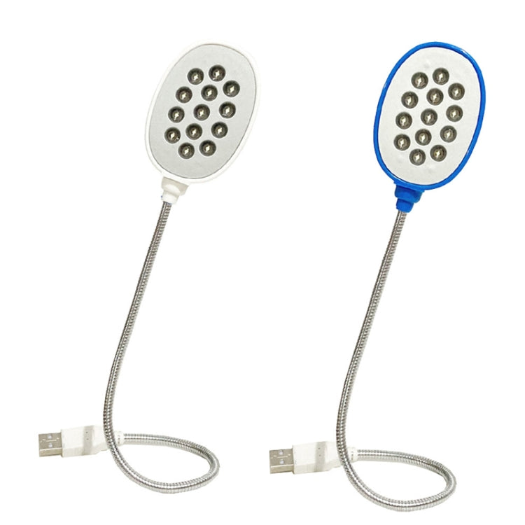 2PCS 13LED Metal Hose Snake USB Light Eye Protection Notebook Keyboard Light