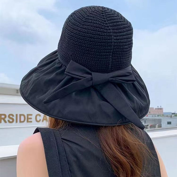 Summer Vinyl-coated Stitching Sun Hat