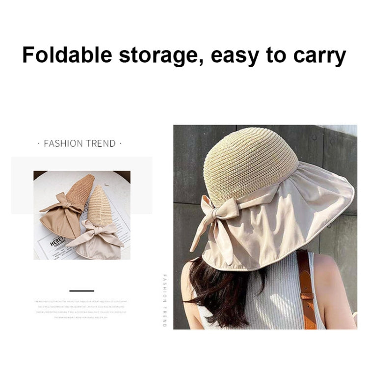 Summer Vinyl-coated Stitching Sun Hat