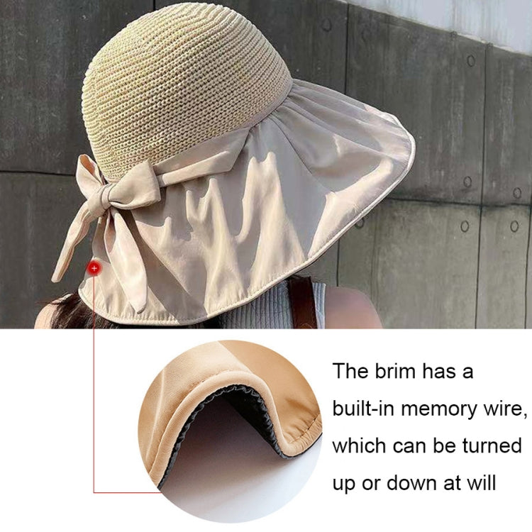 Summer Vinyl-coated Stitching Sun Hat