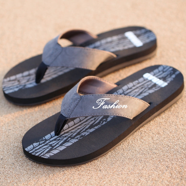 MK005 Men Outer Wear EVA Flip Flops, Size: