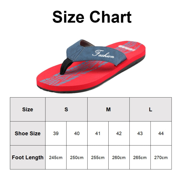 MK005 Men Outer Wear EVA Flip Flops, Size: