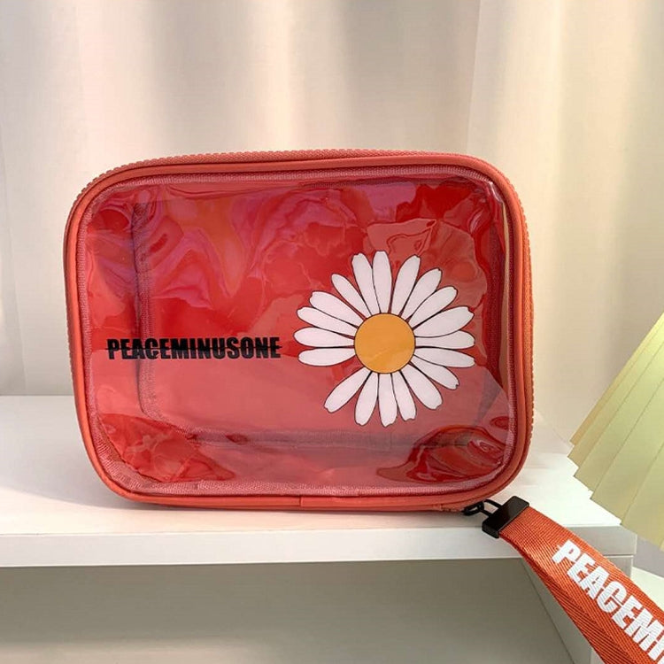 Travel Portable Transparent Large-Capacity Cosmetic Storage Bag, Specification: Small