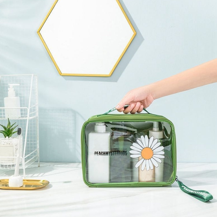 Travel Portable Transparent Large-Capacity Cosmetic Storage Bag, Specification: Small
