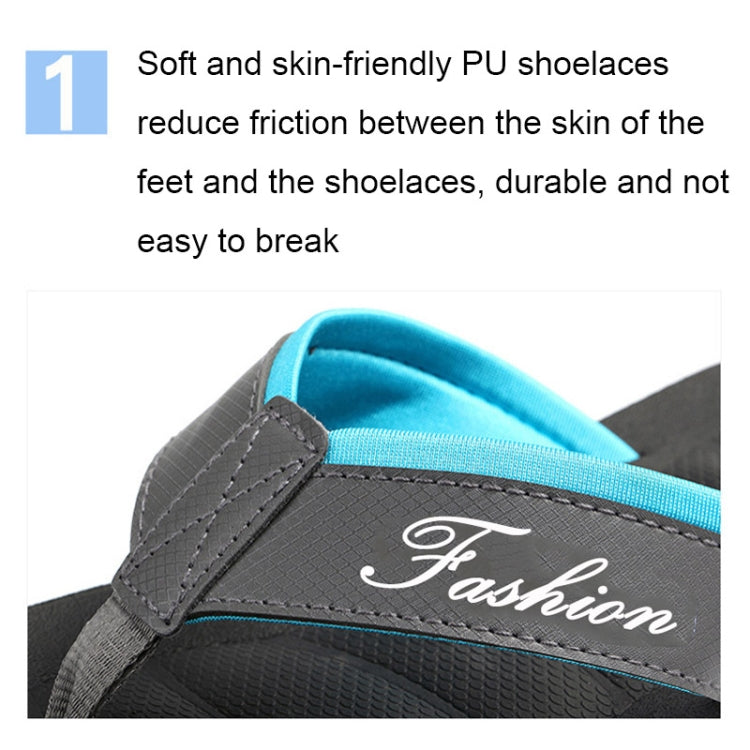 MK-3399 Men Beach Non-slip Flip Flops, Size: 41-42