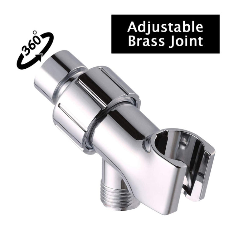 2 PCS Concealed Shower Bracket Shower Elbow Connector(Plastic Ball)