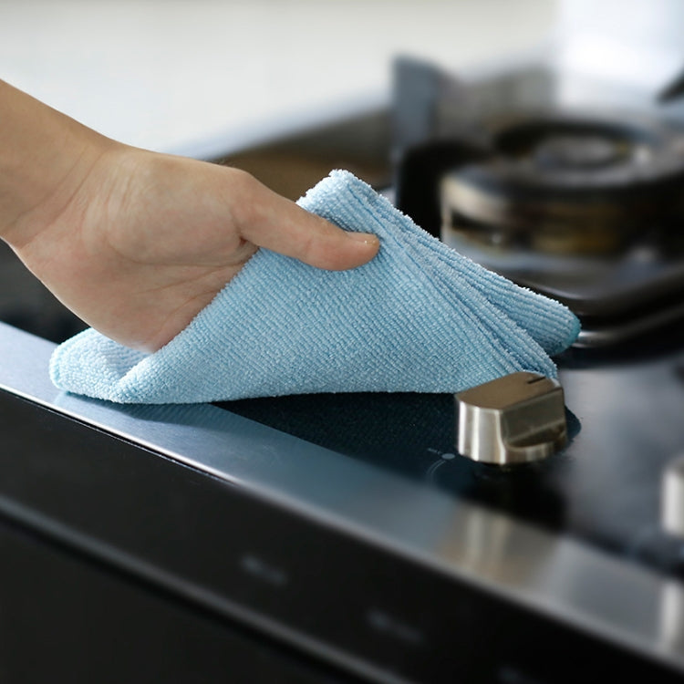 3PCS Kitchen Microfiber Absorbent Cleaning Dish Towels Hangable Cleaning Wipes
