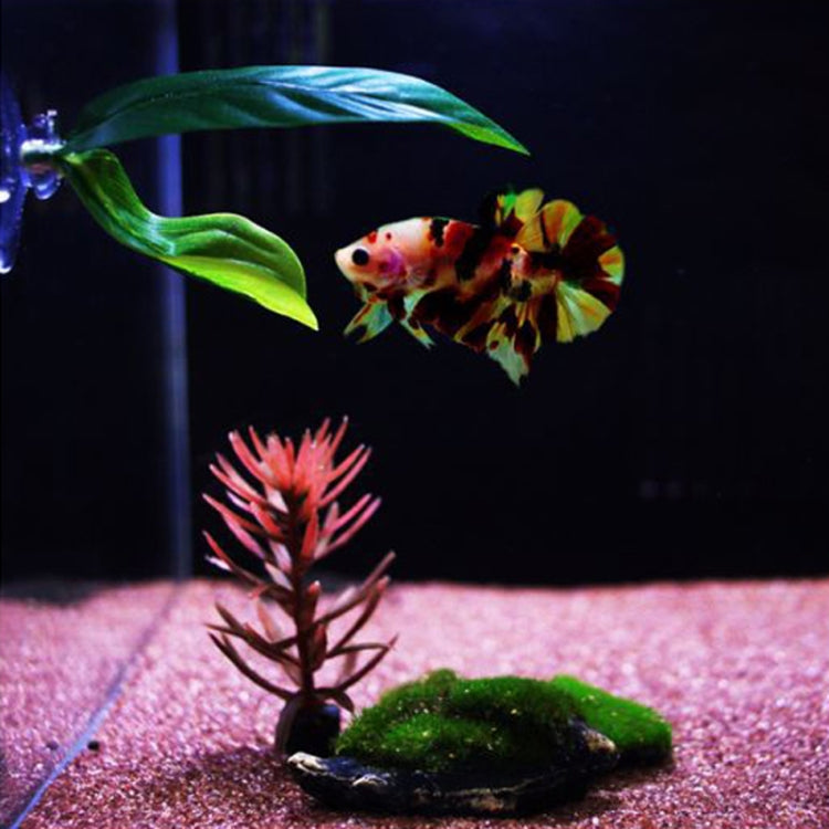 4 PCS Aquarium Fish Tank Pet Decoration Landscaping Simulation Leaves, Style: Style 1