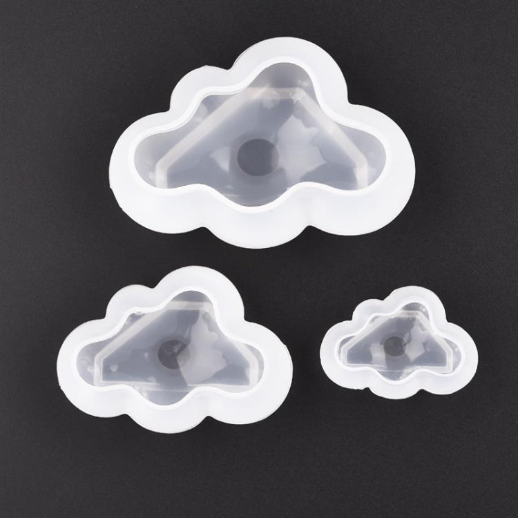 10 PCS Cloud DIY Mirror Silicone Mold, Specification: Small