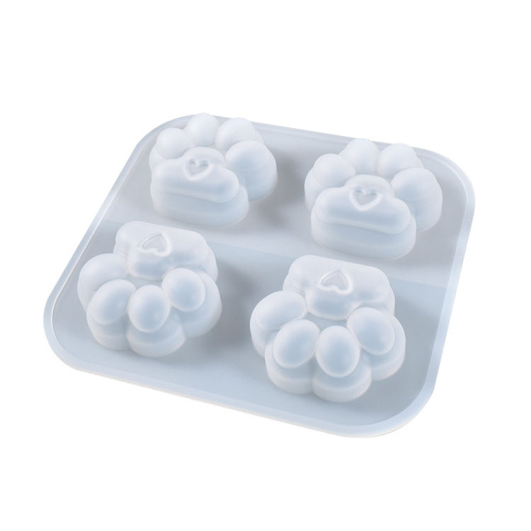 2 PCS 01 Love Cat Claw DIY Crystal Epoxy Jewelry Silicone Mold