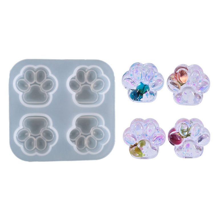 10 PCS 04 Little Cat Claw DIY Crystal Epoxy Jewelry Silicone Mold