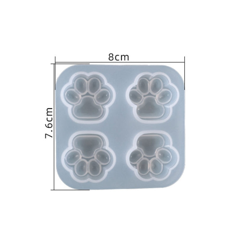 10 PCS 04 Little Cat Claw DIY Crystal Epoxy Jewelry Silicone Mold