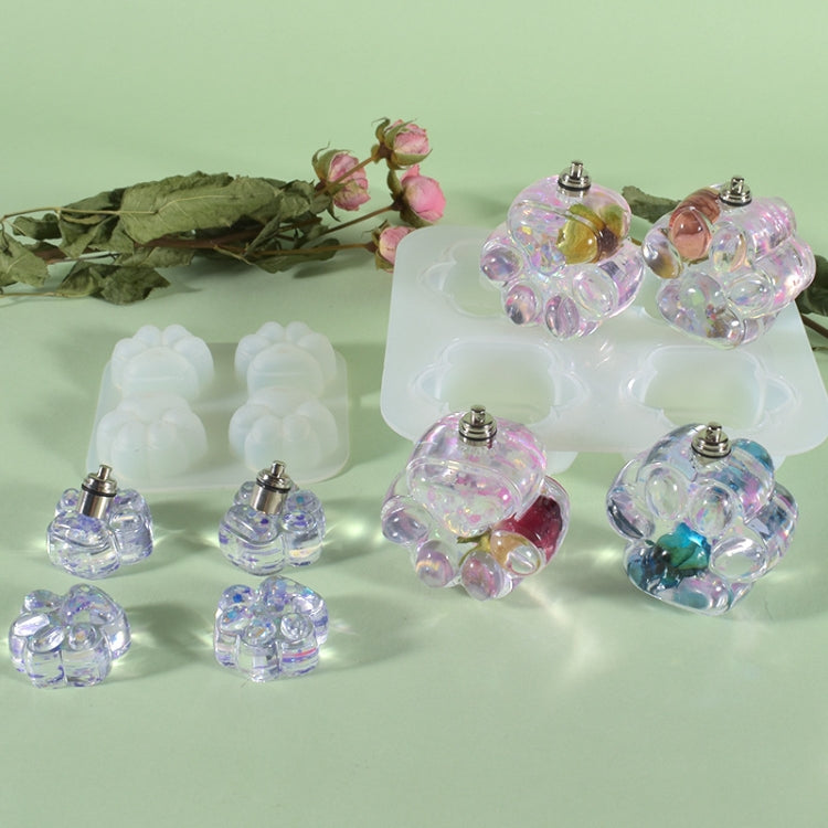 10 PCS 04 Little Cat Claw DIY Crystal Epoxy Jewelry Silicone Mold