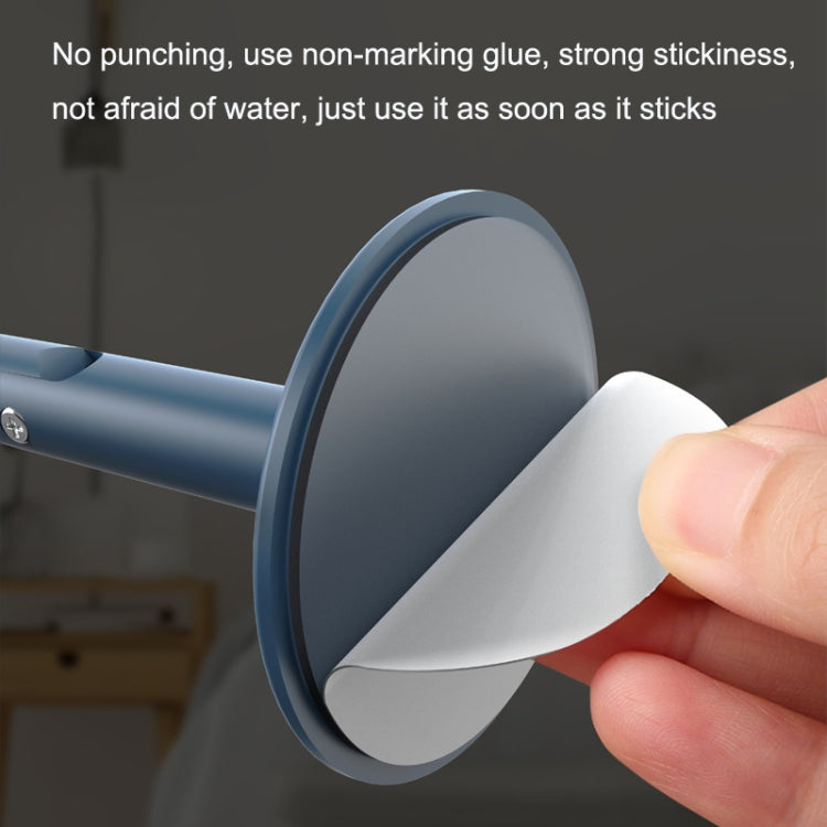 2PCS Household Silent Punch-free Door Stopper Anti-collision Silicone Bathroom Rear Suction Door