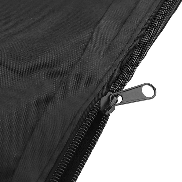 210D Oxford Cloth Golf Cart Cover Scooter Kart Dust Cover, Specification: 285 x 122 x 168cm(Black)