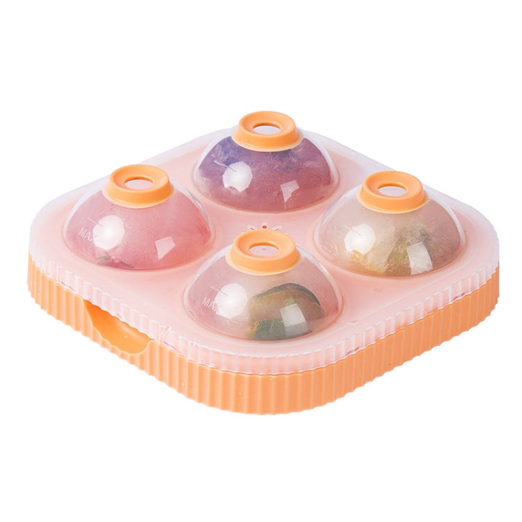 KH039 Whiskey Big Ice Ball Silicone Mold Home Ice Cream Mold with Lid