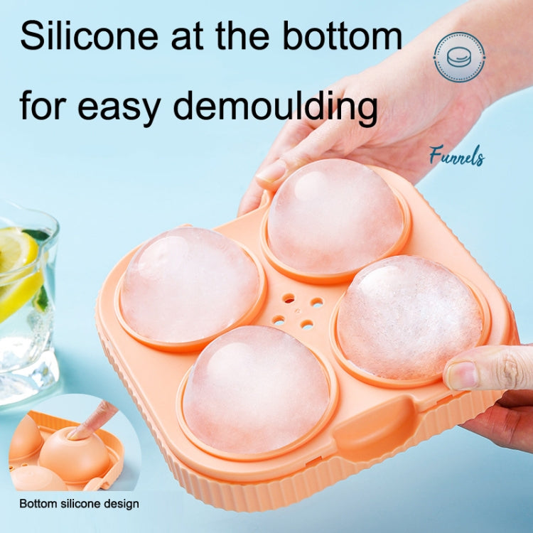 KH039 Whiskey Big Ice Ball Silicone Mold Home Ice Cream Mold with Lid