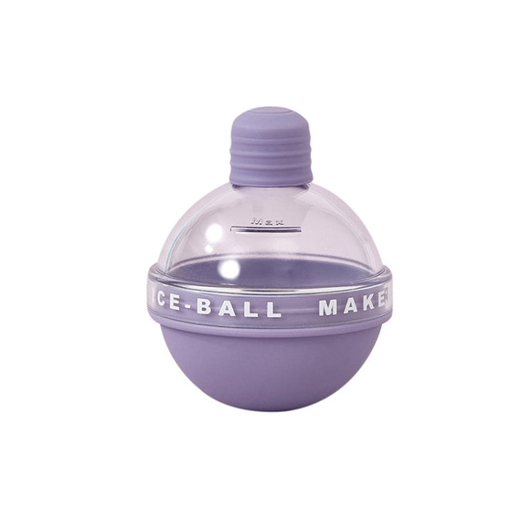 2PCS Home Whiskey Bulb Ice Ball Ice Cube Silicone Mold