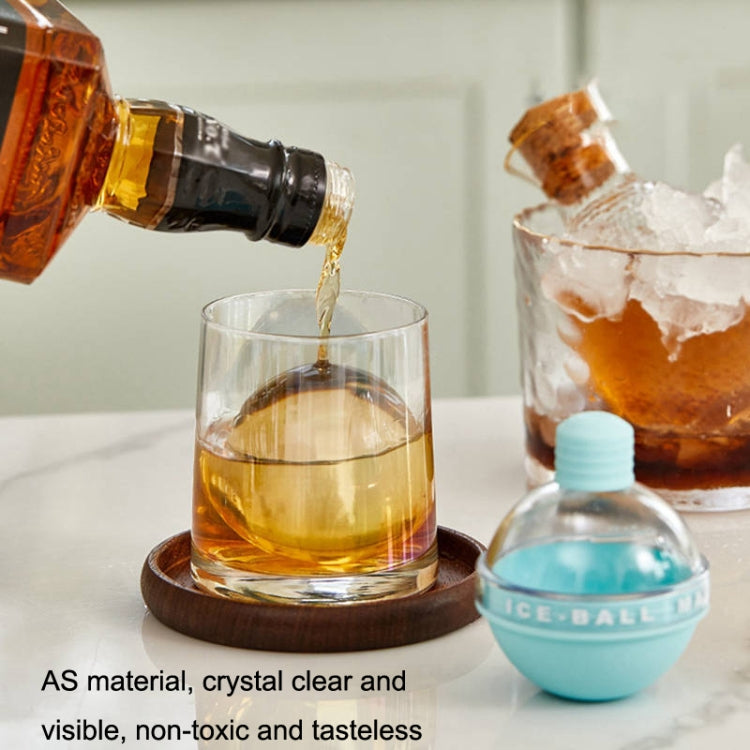 2PCS Home Whiskey Bulb Ice Ball Ice Cube Silicone Mold