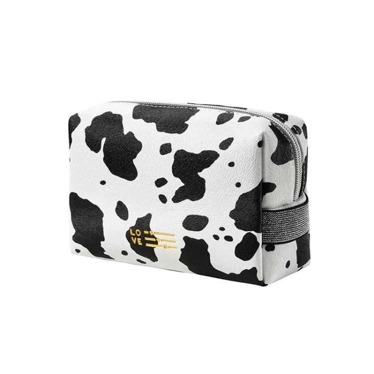 Waterproof PU Cosmetic Bag Milk Pattern Cosmetics Storage Bag, Style: Octagon Bag