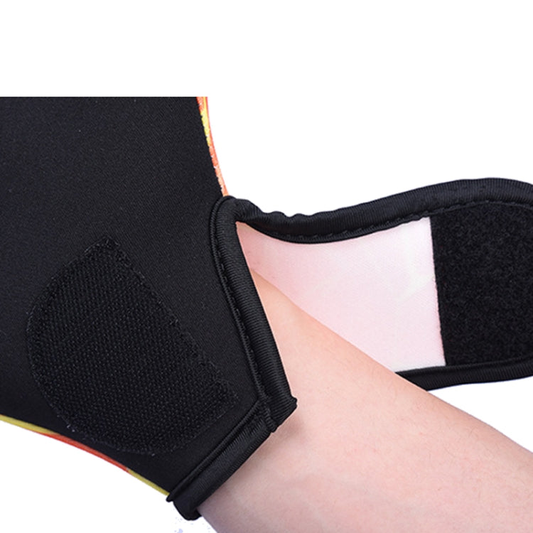 1Pair Unisex Frog Type Girdles Swimming Hand Fins, Size: