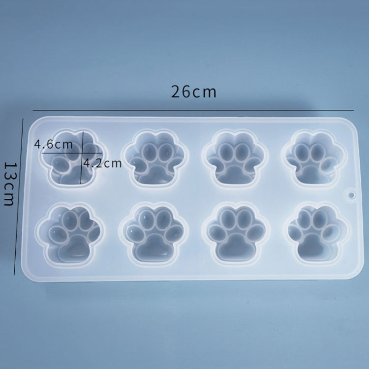 DIY Crystal Epoxy Cat Claw Mould Mirror Frosted Silicone Mould