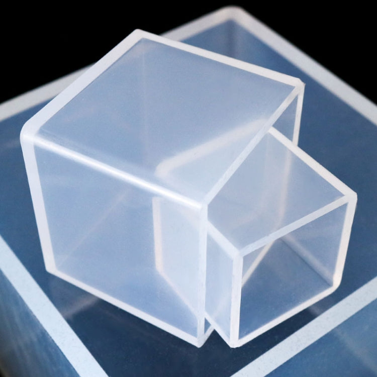 10 PCS 35mm Crystal Drop Glue Square Silica Gel Mold DIY Handmade Jewelry Decoration Model