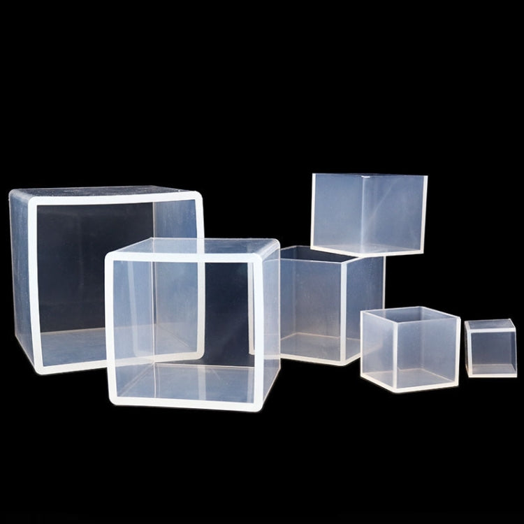 4 PCS 65mm Crystal Drop Glue Square Silica Gel Mold DIY Handmade Jewelry Decoration Model
