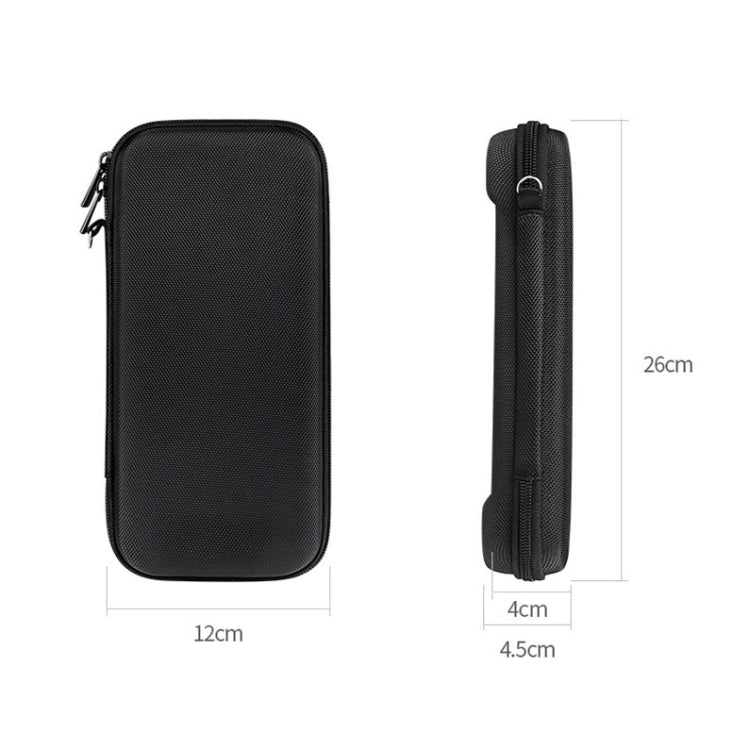 SM09 Hard Shell Console Storage Bag with Game Card Slot For Nintendo Switch(Mysterious Black)