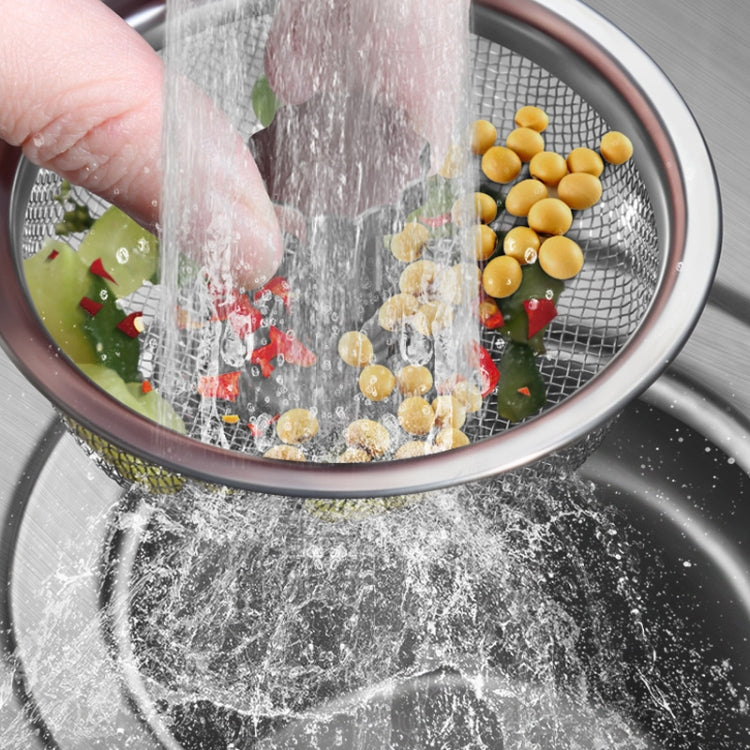 2 PCS Anti-clogging Stainless Steel Filter For Kitchen Sink Sewer(Dense Net)