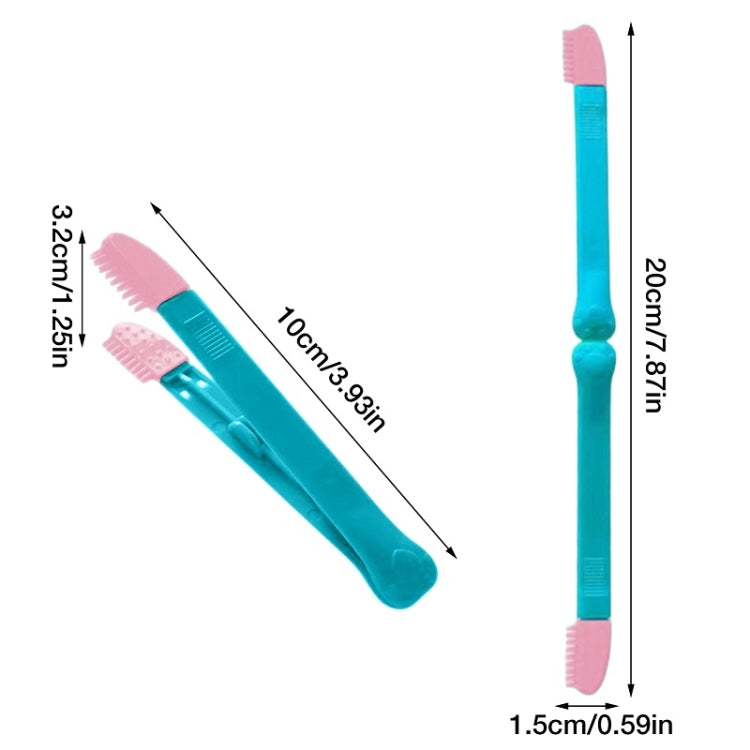 3 PCS Cat Eye Brush Pet Eye Cleaner Cat Hair Knot Brush