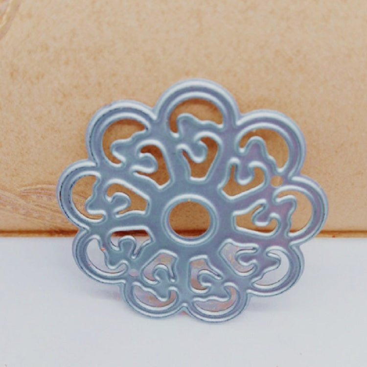2 PCS DIY Ring Flower Carbon Steel Embossed Etching Knife Mold
