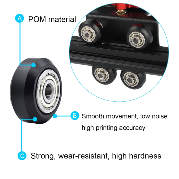 3D Printer Extruder Retrofit Kit For Ender3/CR10, Style: Single Board